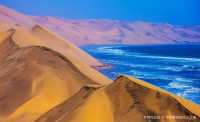 Here it is famous for its vast desert and primitive natural scenery.