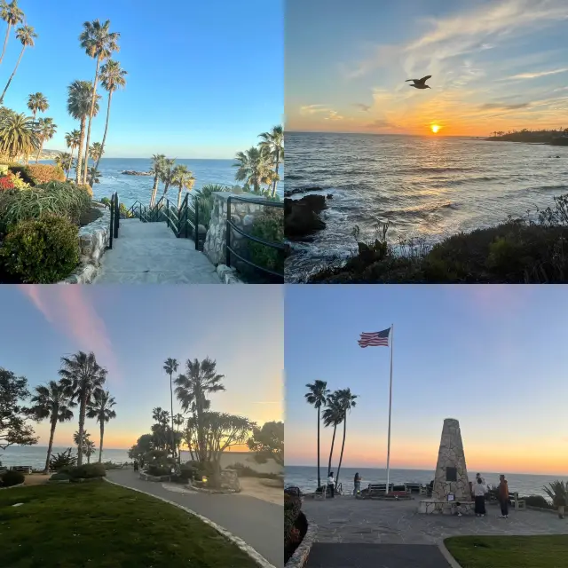 Another wealthy neighborhood, beautiful! Laguna Beach near Irvine, California.