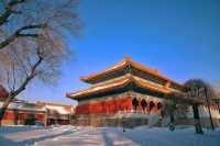 一下雪，哈爾賓文廟就變成了故宮