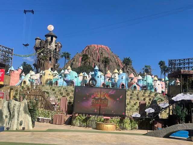昆明小人國主題樂園/孩子的天堂，假期去這一個地方就夠了！