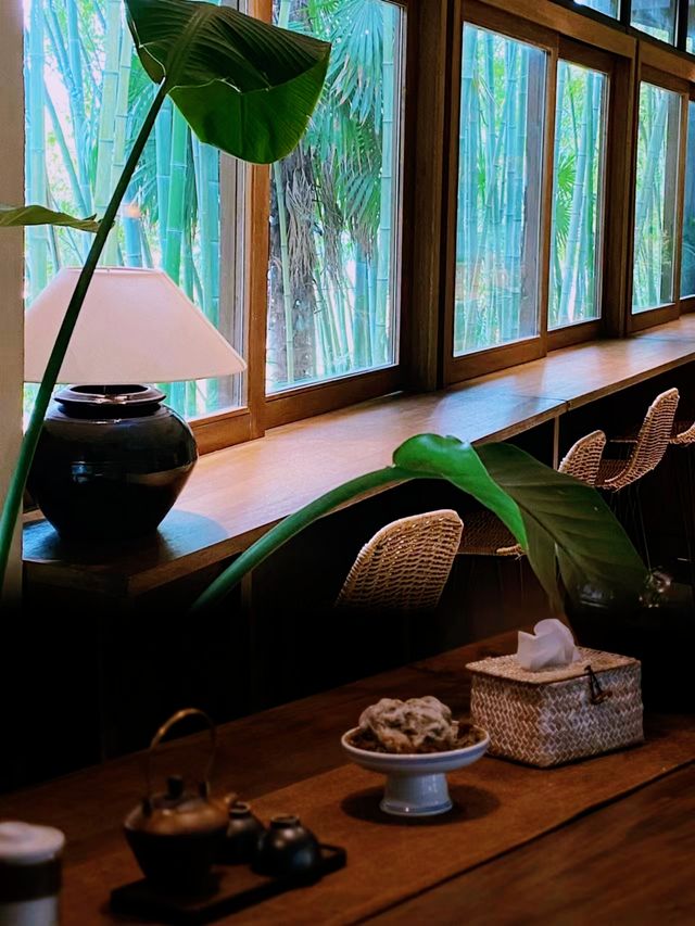 沒去日本！是安吉神仙私湯避世山居！