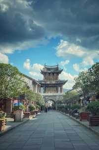 雲南巍山古城，風景如畫！