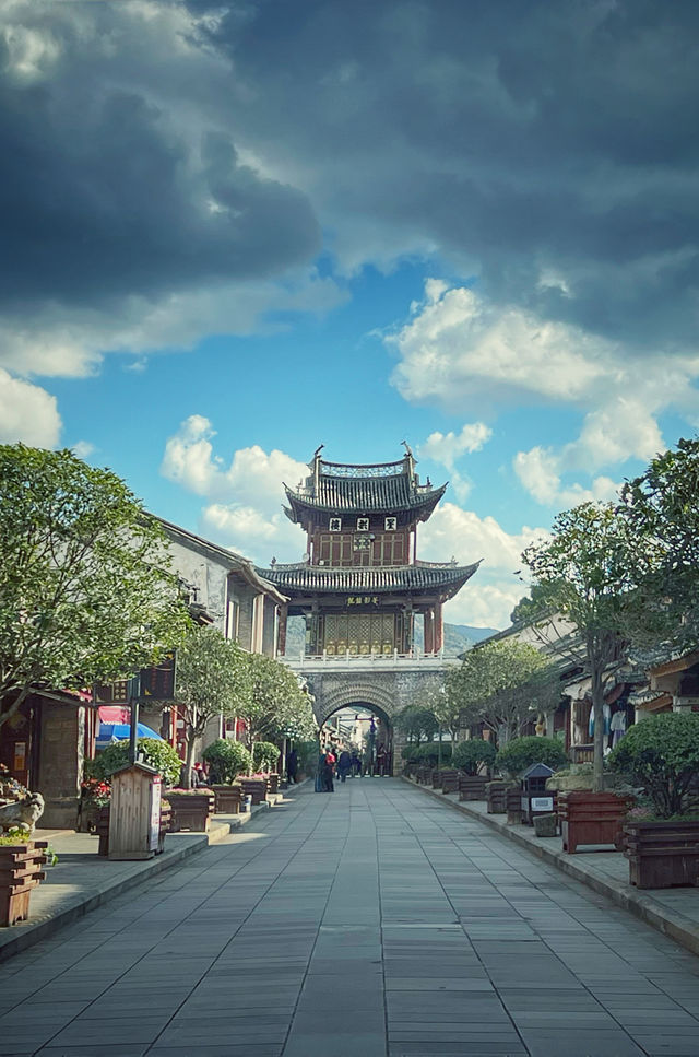 雲南巍山古城，風景如畫！