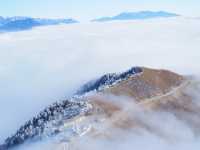 離成都超近！小眾玩雪看雲海秘境｜神木壘