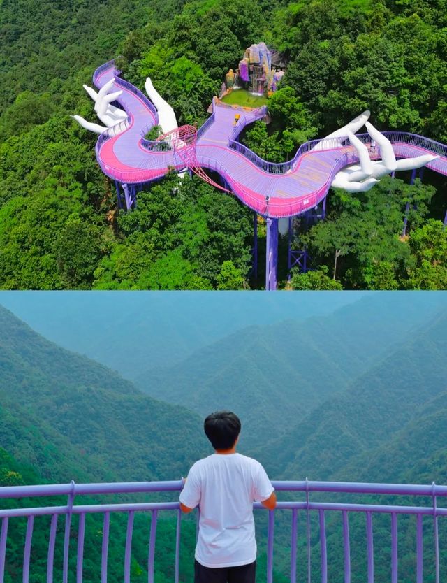 世界上面積最大的雙層玻璃觀景平台