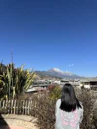 束河古鎮這家能看雪山的民宿！太太太美了！