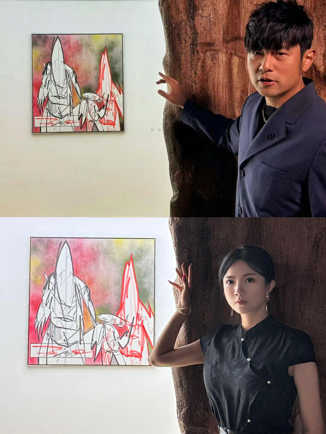跟著杰倫一起看展啦！藝起杰作