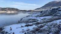 浙西天池下雪一定要去看看