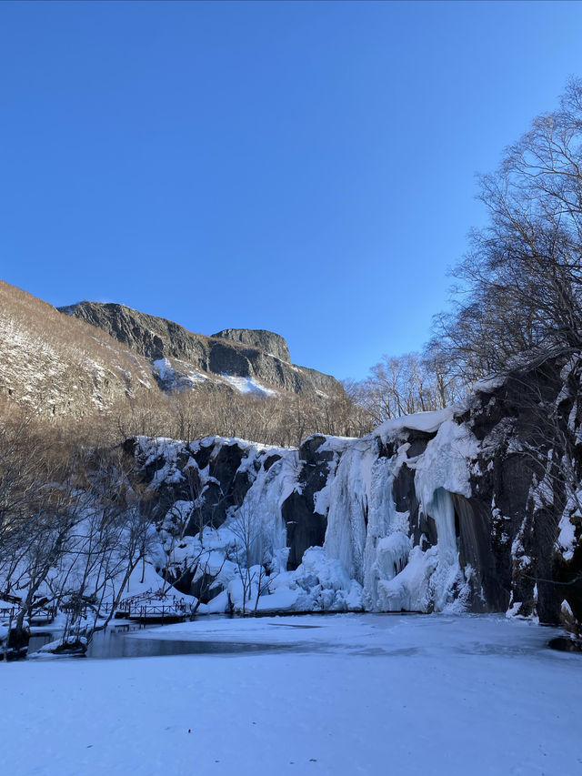 長白山北坡景區-體驗一回冰碴子打臉