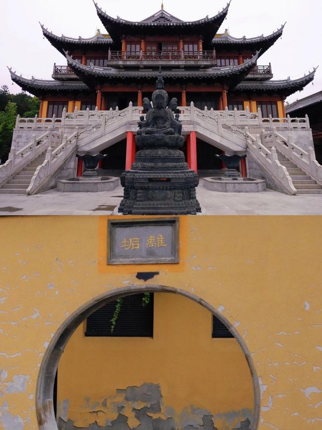 南京｜清涼山中清涼寺|||清涼寺位於南京市鼓樓區，始建於南朝