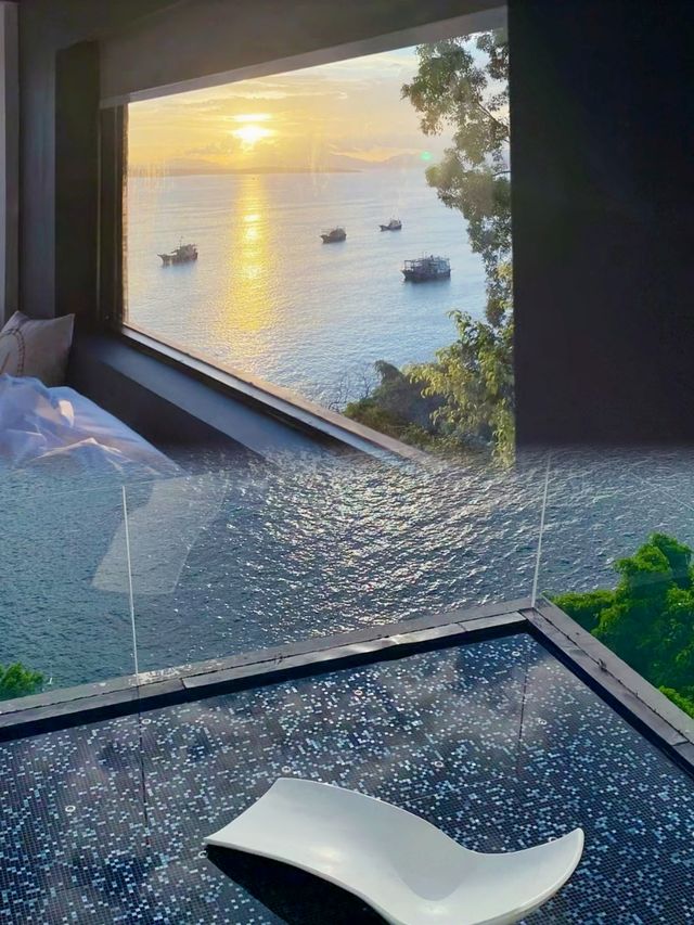 深圳海景民宿 | 唯一的露天透明浴缸