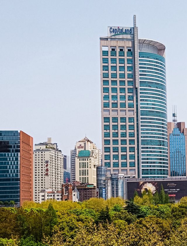 人民公園，你玩真花啊