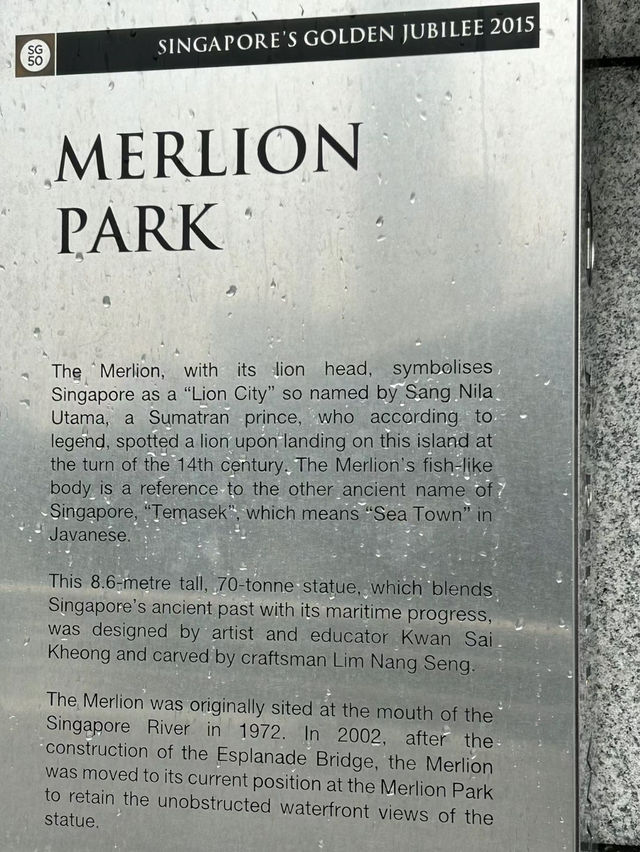 Merlion Park Singapore 🇸🇬⛲️