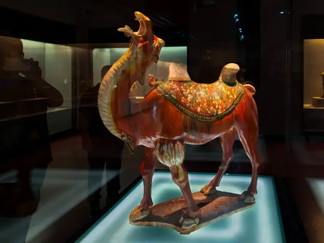The Luoyang Museum's Tang Sancai Exhibition Hall is a sight to behold