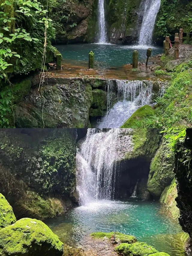 99% ของคนเฉิงตูไม่รู้จักน้ำตกป่าที่ภูเขาหลังเมืองชิงเฉิง