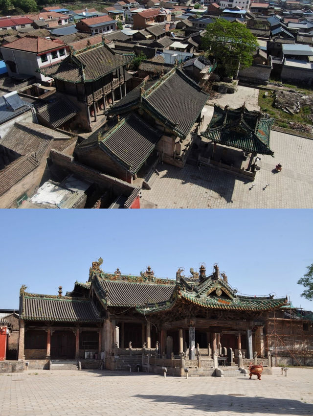 山西旅遊｜晉南古城堡與明代琉璃古廟-潤城東嶽廟