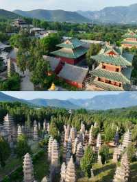 河南夏日遊，登嵩山，遊少林寺