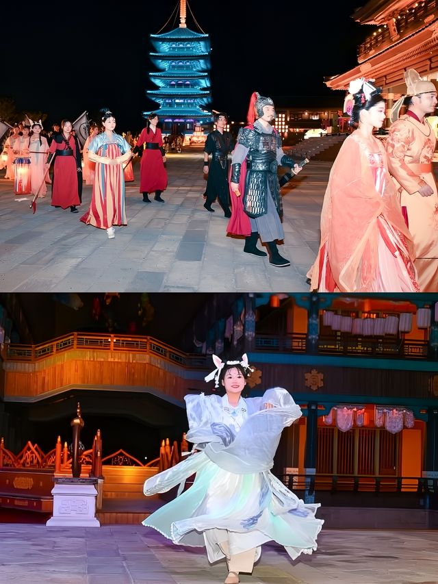 江蘇啟東看日出 暑期最火爆的夜遊 啟唐城夜遊樂園實用遊玩攻略
