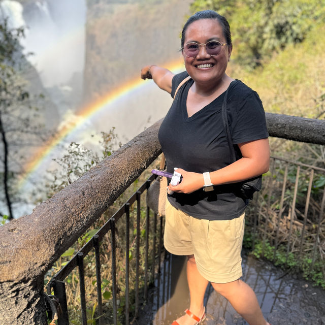 Belle fell in love with Victoria Falls