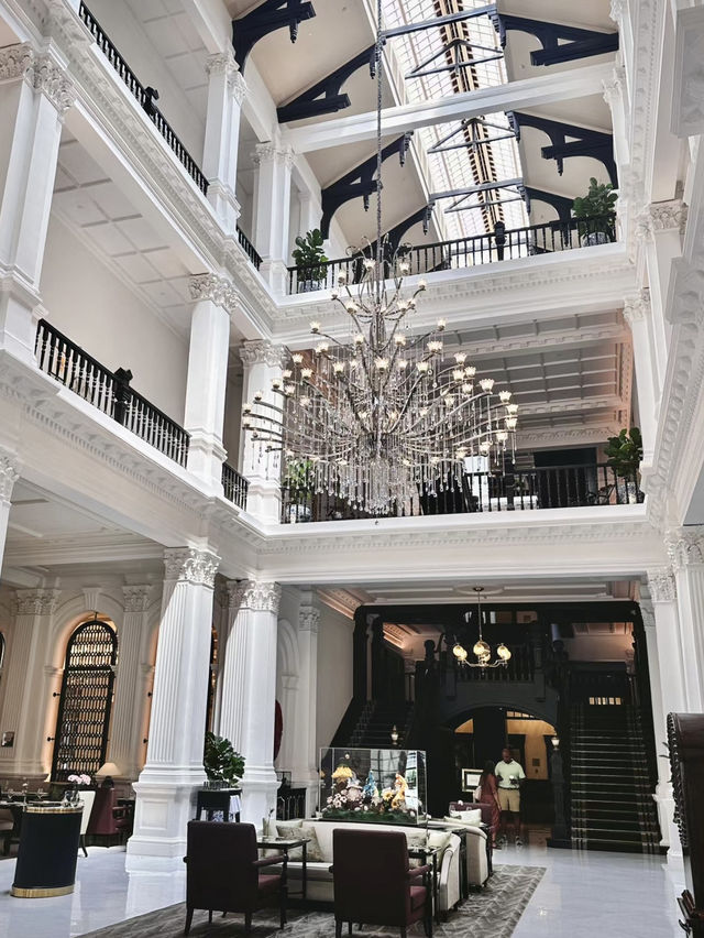 🇸🇬19世紀末歐式建築｜新加坡萊佛士酒店