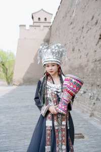 古城  美女  旅行攝影。