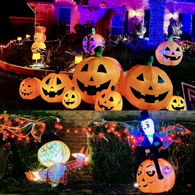 Spooky Halloween, apart from the common spooky decorations UK Edinburgh