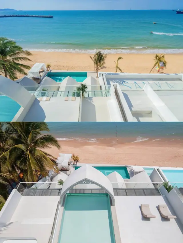 The beautiful sea view is a sight to behold and it's so refreshing! 