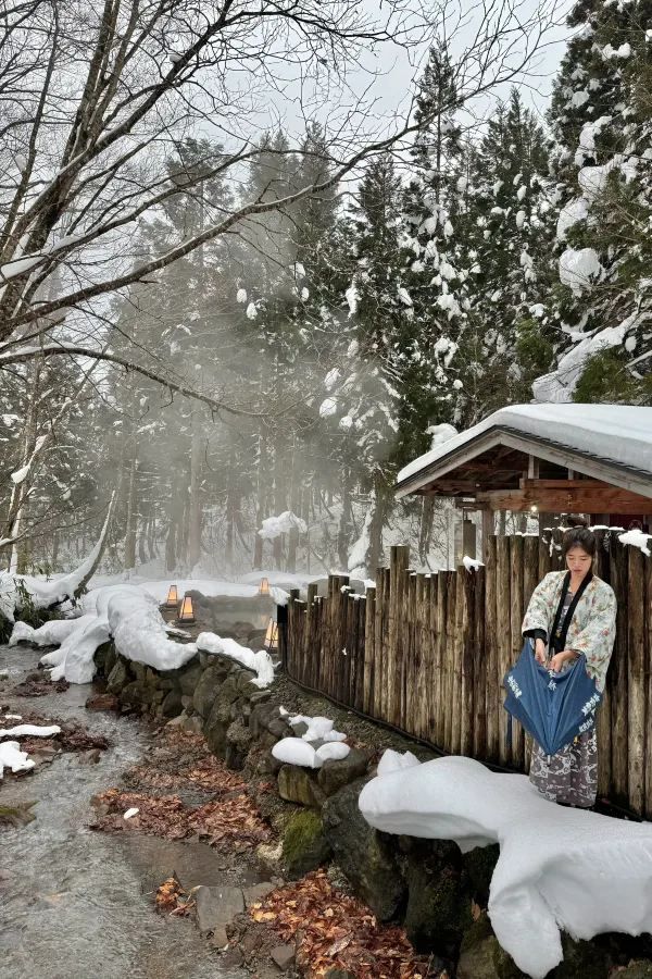 Discovering the Hidden Hot Springs of Akita's Nyuto Onsen Village in Japan