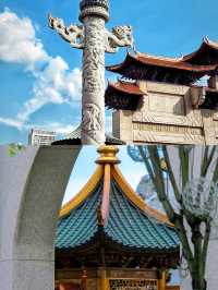 "東南亞第一銅佛"在玉林雲天宮