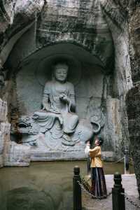 新昌大佛寺|賞花燈，遊古寺，邂逅一場禪意與美景