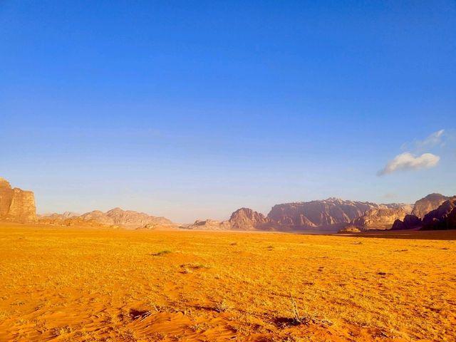 Sunrise in Wadi Rum: A Magical Moment 🌄🌵