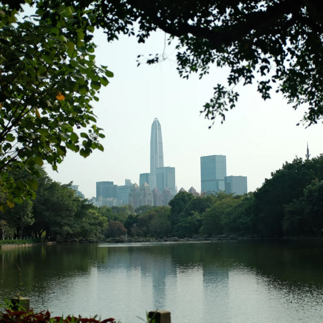 深圳中心公園 | 城市裡的悠然桃源