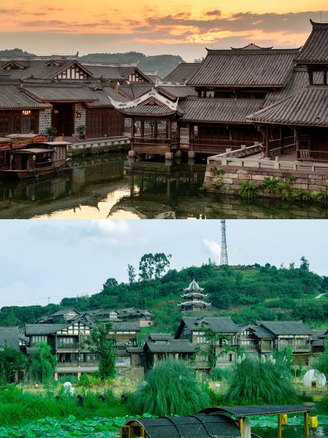 本來以為烏鎮已經夠美了！直到我去到了四川這裡…