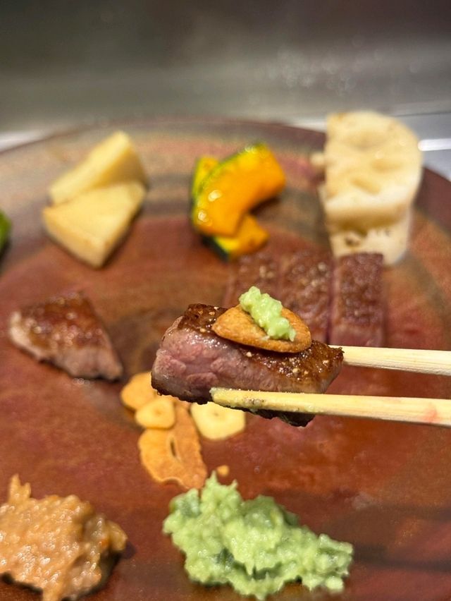 大阪｜人均300R💰A5和牛鐵板燒omakase