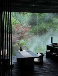 避世歸隱一庭一湯，一屋一景