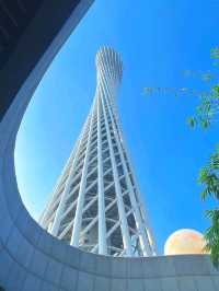 Beautiful Scenic Seeing View From Canton Tower Guangzhou♥️