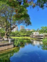 尋幽中山園：錦江側畔的夏日清涼詩箋
