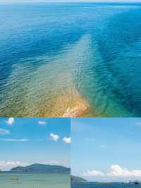 煙台長島月牙灣｜藏著一片「寶石海灘」人少景靚，啫喱海直接封神