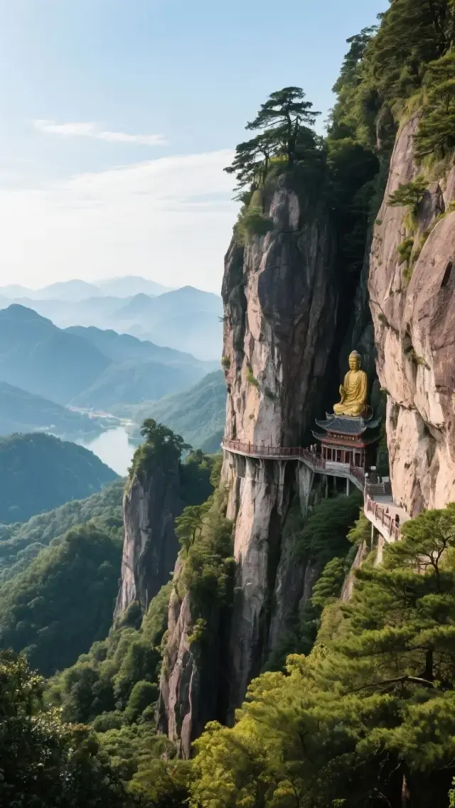 Get stunning shots of the Hanging Ancient Temple for 498 yuan! A 2-day nanny-level guide to Daci Rock, Jiande, Zhejiang