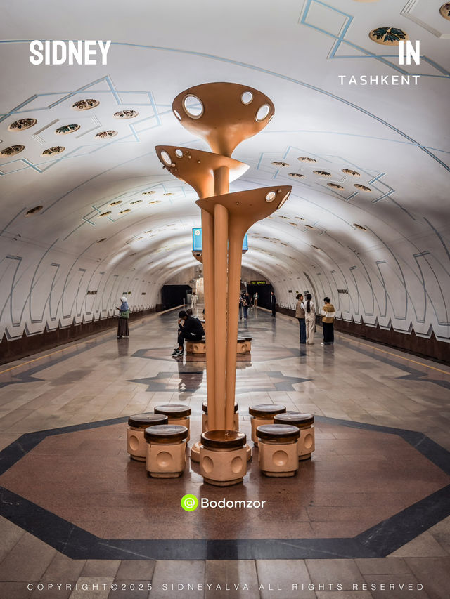 蘇聯美學的延續 | 塔什乾地鐵站巡禮