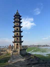 鄱陽湖落星墩攻略 枯水見草原汛期現樓閣的千年秘境