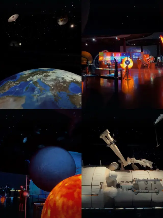 在上海天文館，我好像闖進了科幻片的布景裡