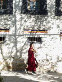 拉薩午後必衝色拉寺的辯經和日落