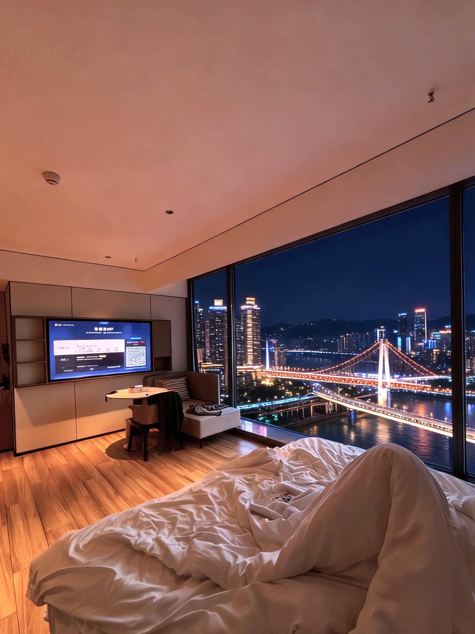 Jiefangbei! Menginap lagi di hotel pemandangan sungai ini! 100 yuan sangat nyaman, siapa yang mengerti? Di dekat Jiefangbei Chongqing, saya menemukan hotel harta karun dengan pemandangan sungai! Hotel harta karun dengan pemandangan sungai di Jiefangbei untuk kedua kalinya! 100 yuan dengan nilai terbaik langsung jadi legenda, siapa yang mengerti! Hanya 5 menit berjalan kaki ke pusat perbelanjaan Jiefangbei, buka jendela langsung melihat kilauan Sungai Jialing, pemandangan malamnya sangat indah sampai tak bisa berkata-kata~ Kamar bersih rapi, tempat tidur sangat empuk dan nyaman, perlengkapan mandi lengkap tanpa setengah-setengah. Di bawah ada jalan makanan, hotpot dan mie kecil bisa dicoba dengan mudah, jalan-jalan dan makan sekaligus, semua bisa diselesaikan di satu tempat! Nilai terbaik, menginap di sini saat ke Chongqing benar-benar untung besar, sudah saya rekomendasikan ke sahabat saya, pasti akan mengunci pilihan ini~
Jendela besar dengan pemandangan sungai ✔ Dekat Jiefangbei ✔ Pelayanan hangat sampai ke hati ✔
Bagi yang berwisata ke Chongqing, langsung kunci pilihan ini!
-
📍 Lokasi benar-benar luar biasa
Turun tangga langsung ke jalan pejalan kaki Jiefangbei, 3 menit jalan kaki ke Jalan Makanan Bayi 8🫘
Ke Hongyadong, Kereta Gantung Sungai Yangtze🚠, dan Raffles City semua dalam 10 menit, bahkan tak perlu naik taksi, kalau capek jalan bisa langsung rebahan di kamar sambil menikmati pemandangan malam
-
🏡 Tipe kamar menanamkan romantisme di tepi jendela
Jendela besar panorama 270° menghadap pertemuan dua sungai, kapal pesiar melintas di sungai seperti menonton film
Bak mandi langsung di tepi jendela! Taburkan kelopak mawar, sambil berendam bisa melihat lampu jembatan berkelap-kelip✨
Tirai pintar tinggal tarik, proyektor untuk nonton drama, suasana langsung jadi luar biasa
-
🙋 Pelayanan sangat perhatian sampai ingin beri nilai sempurna
Petugas resepsionis menulis tangan “Panduan jalan-jalan dan makan di Chongqing”, bahkan menandai tempat hotpot yang tidak perlu antri
Tengah malam ingin minum cola dingin, pelayan antar dalam 5 menit ke kamar
Saat check-out juga diberi oleh-oleh lokal, bahkan membantu mengantar koper ke pintu stasiun metro, para pemalas pasti senang sekali💯
-