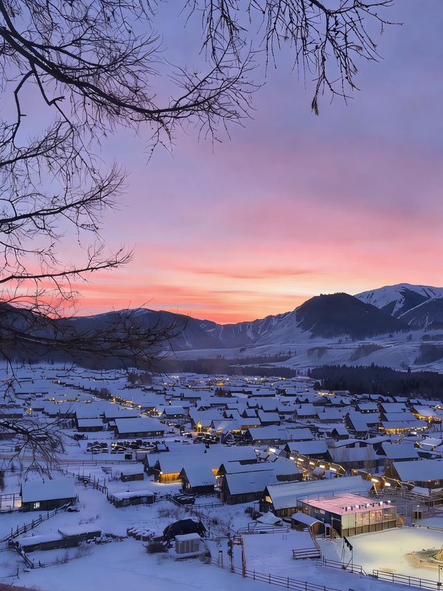 初冬阿勒泰｜雪域秘境中的極致曠野盛宴