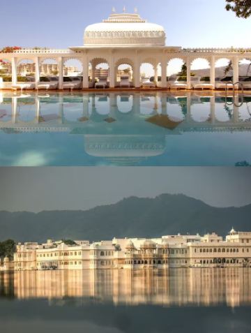 ウダイプルの最高級体験、タージレイクパレスホテル｜湖の中心にある白いおとぎ話の世界へ