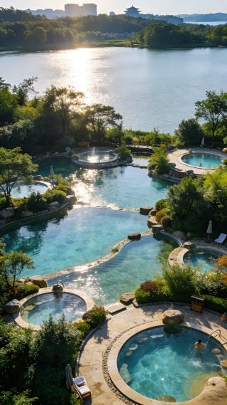 The warmth of the painted boat, the comfort of the hot springs, the surprise of the boardwalk, the uniqueness of the cuisine