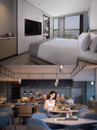Seven-story WanVita coffee composite space with a perfect atmosphere