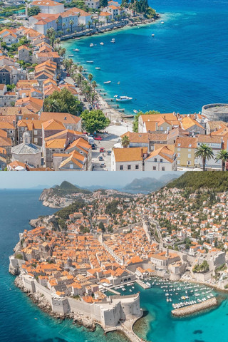 Drive along the Adriatic Sea and discover Croatia’s red-tiled ancient towns and blue waters