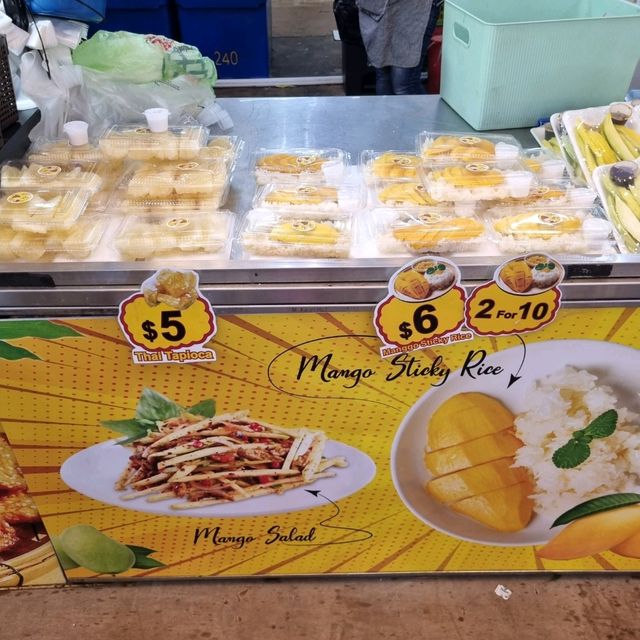 Chinese New Year Fair With Lots of Good Food